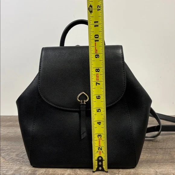 Kate Spade New York ADEL Black Leather Medium Backpack
